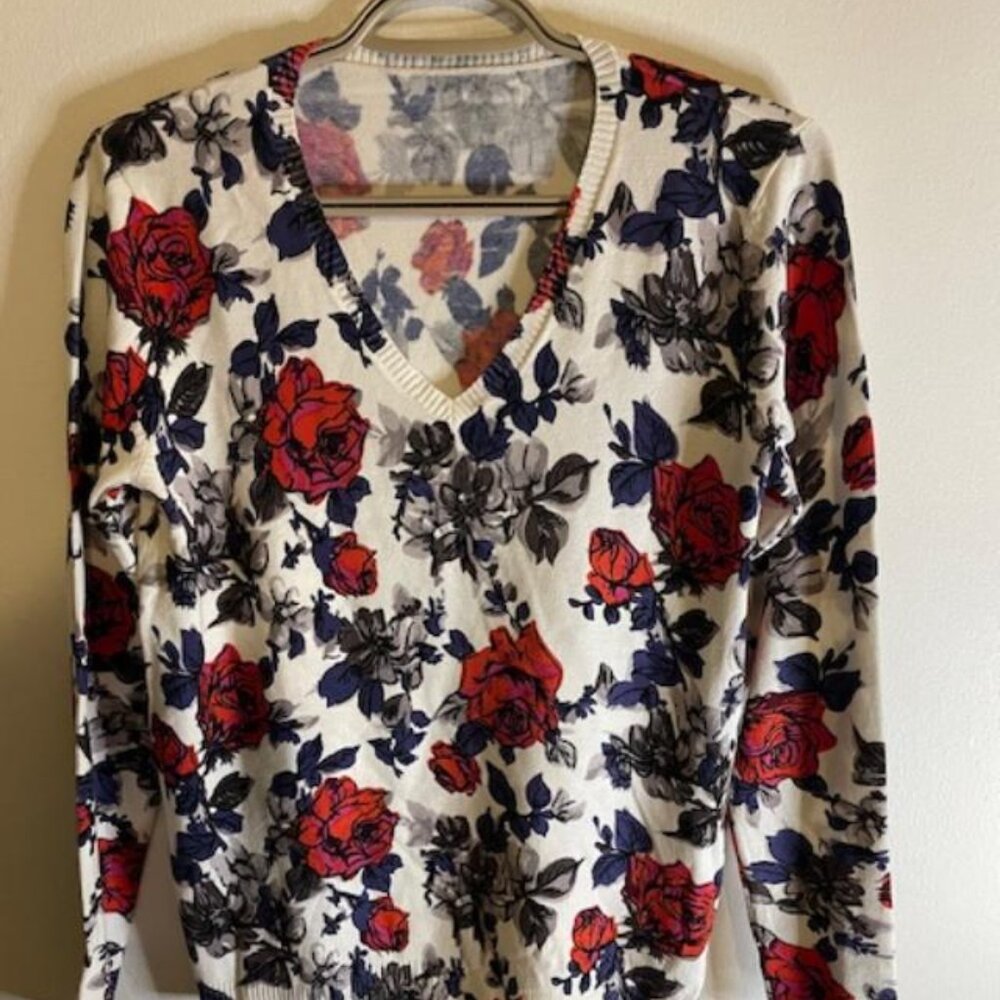 FLORAL Knit Top